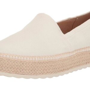 Dr. Scholl’s womens Sunray espadrille loafers shoes ivory size 9.5 jute wedge